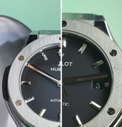 Часы Hublot полировка